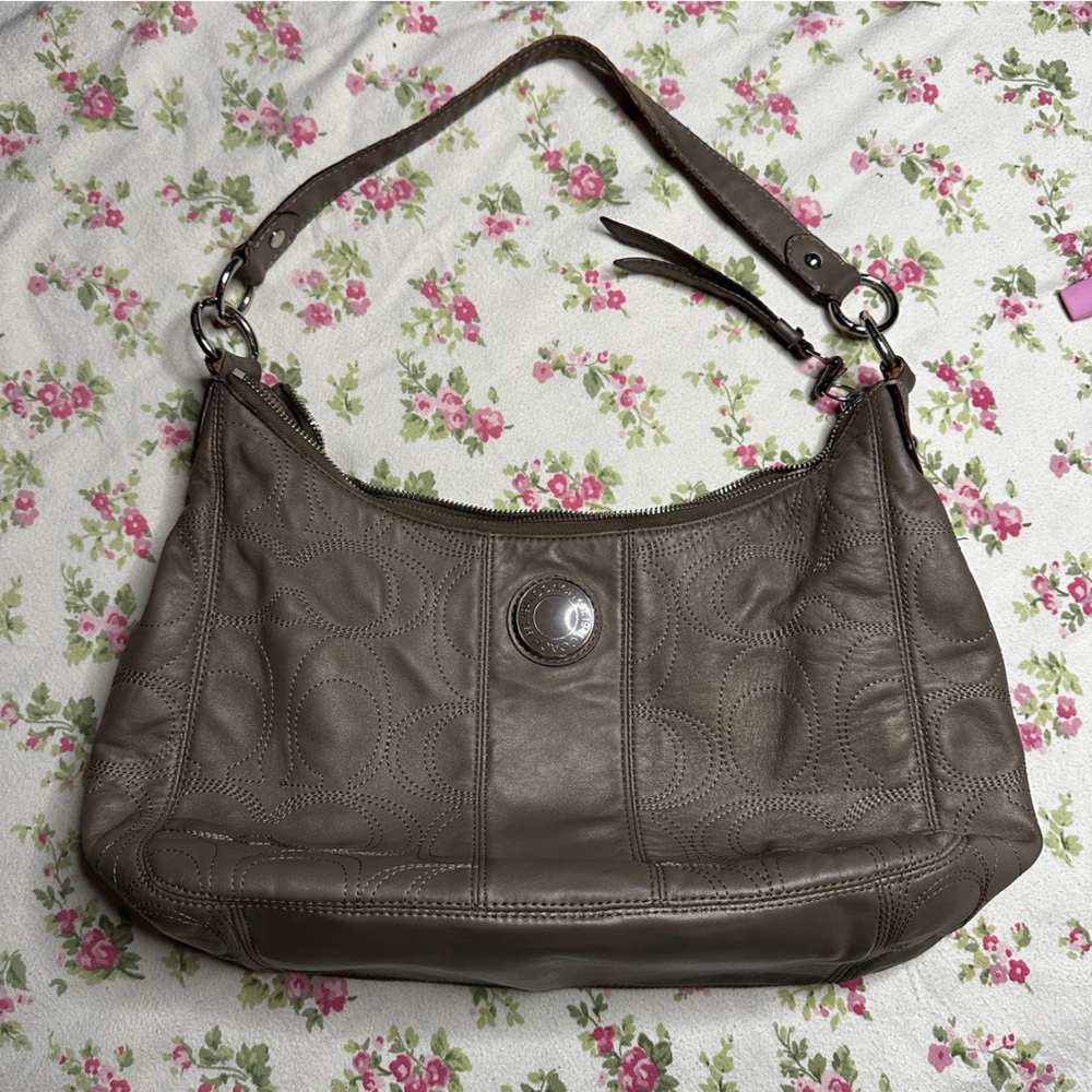 Coach Brown Shoulder Bag